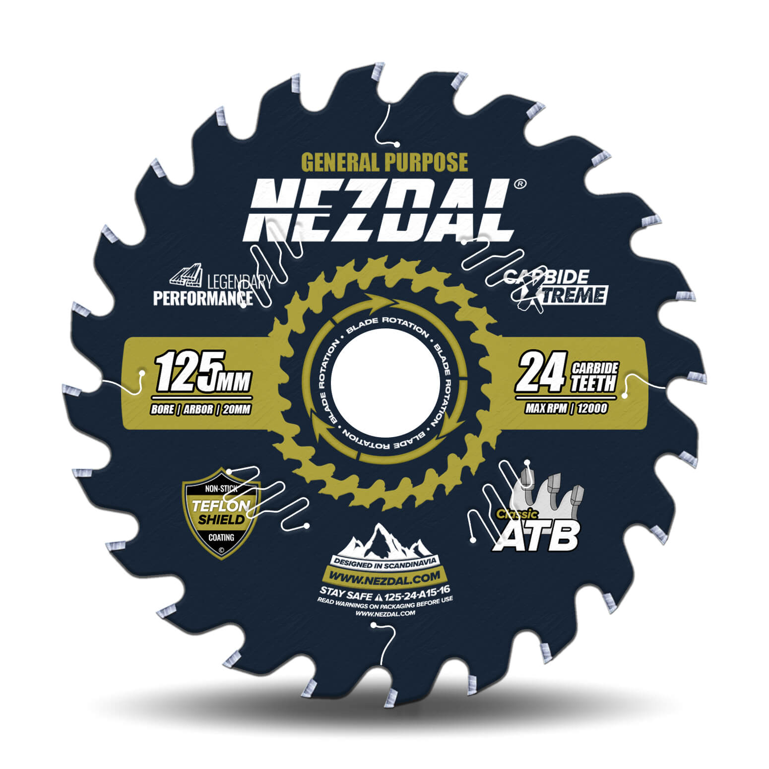 125mm | 24T | General Purpose | Wood