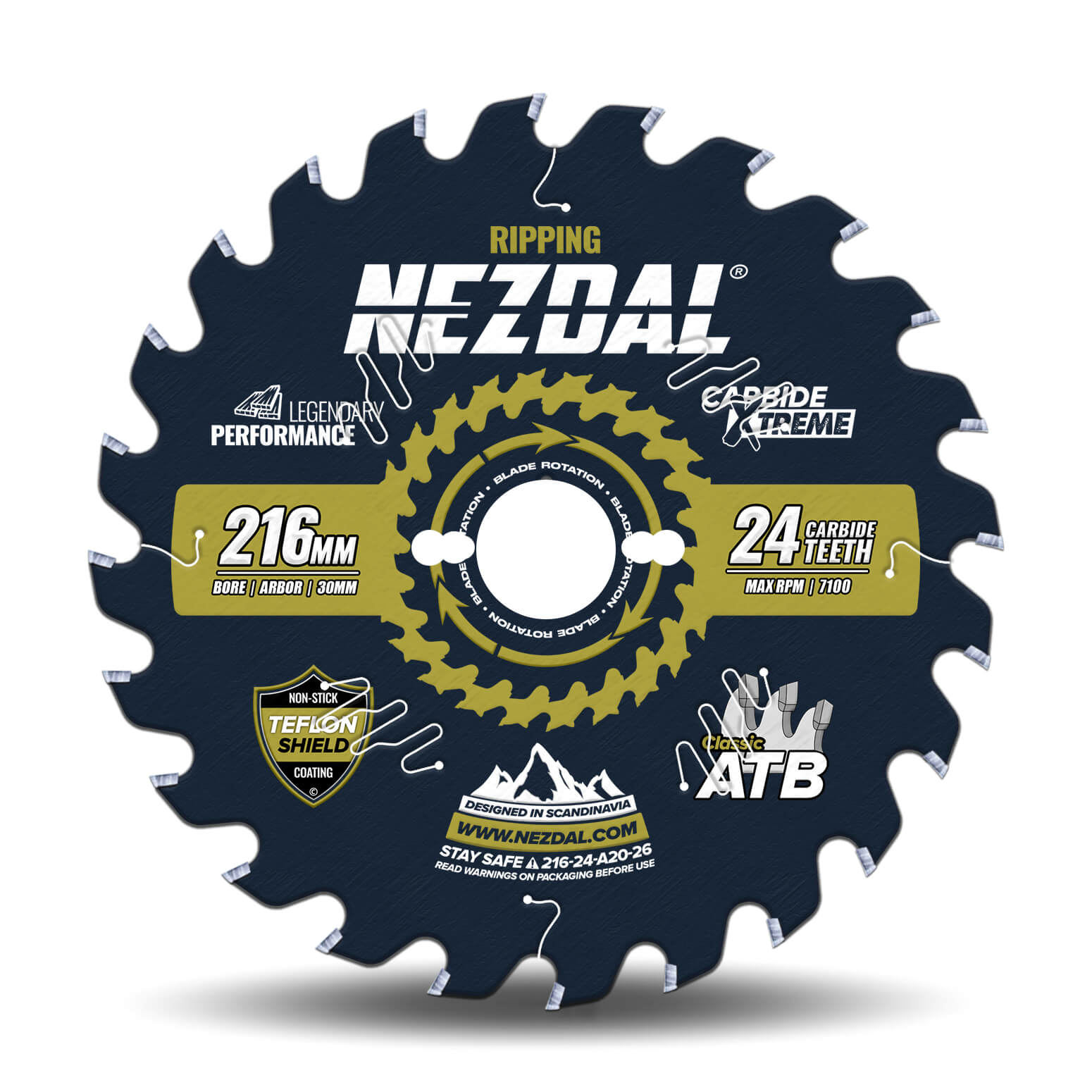 216mm | 24T | Ripping | Wood | Table Saw