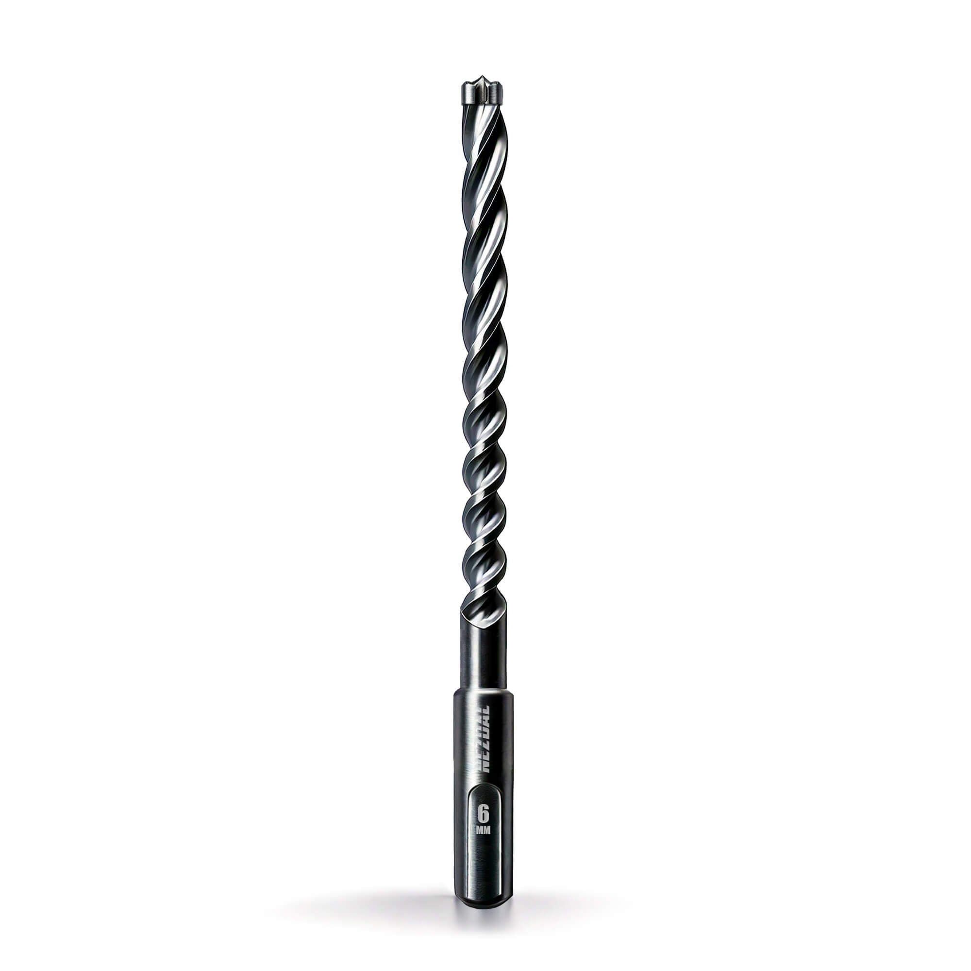 6 x 165mm | Reinforced Concrete, Masonry, Stone | The Best Concrete Drill Bit on the Market | Extra Long | For SDS Plus Rotary Hammers