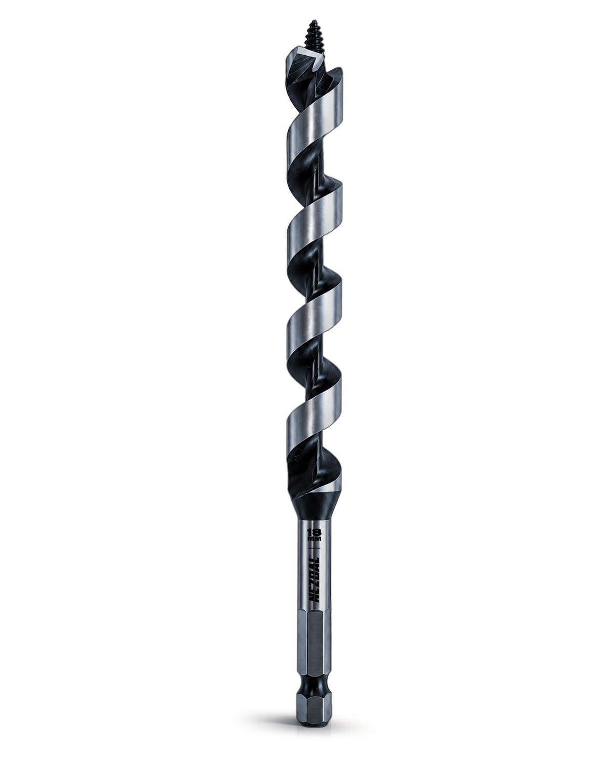 Spiraaliporanterä puulle | 18mm | Pituus 230mm | Syviin reikiin