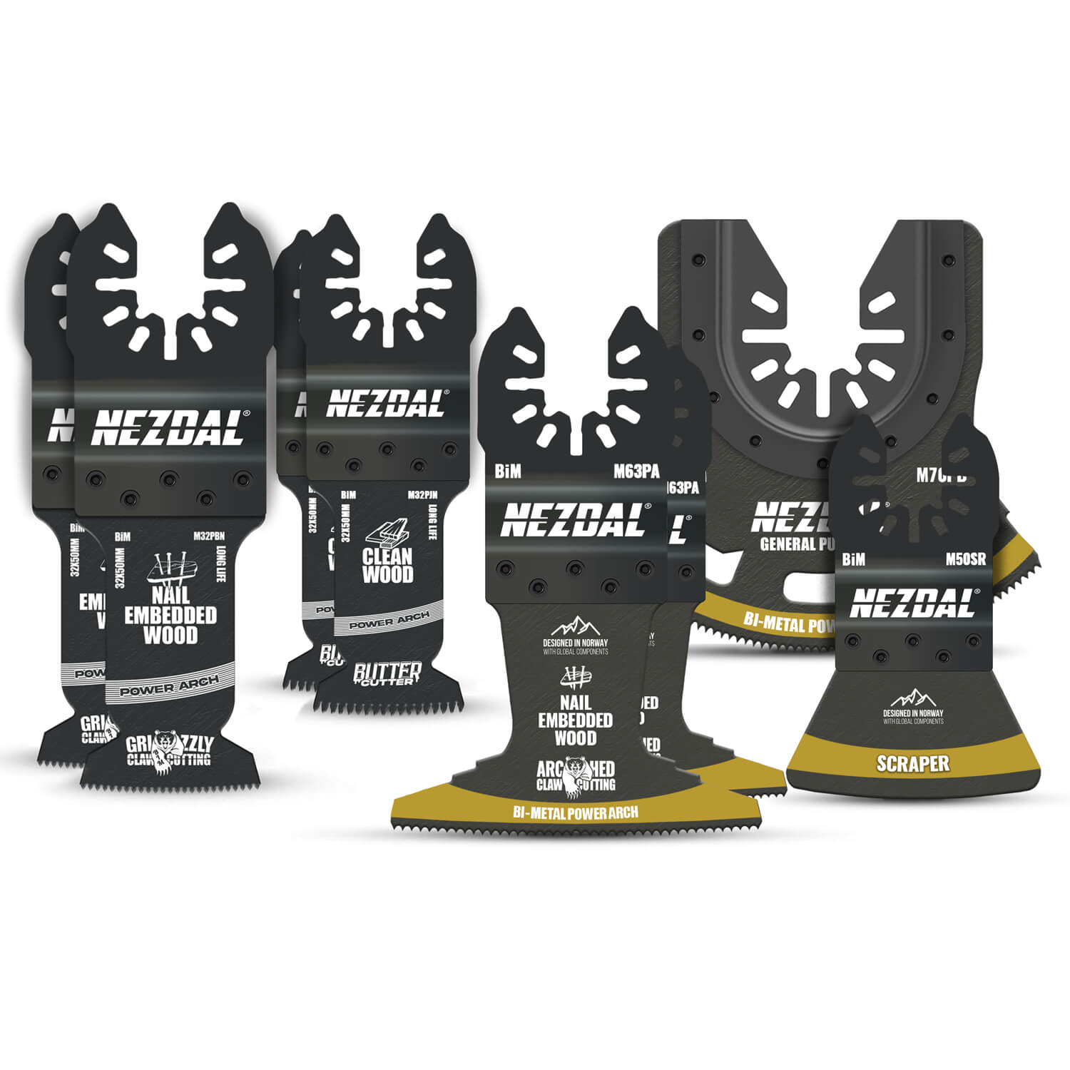 Allrounder Pack | Wide area of use | 8 pcs | Multi-Tool Kit