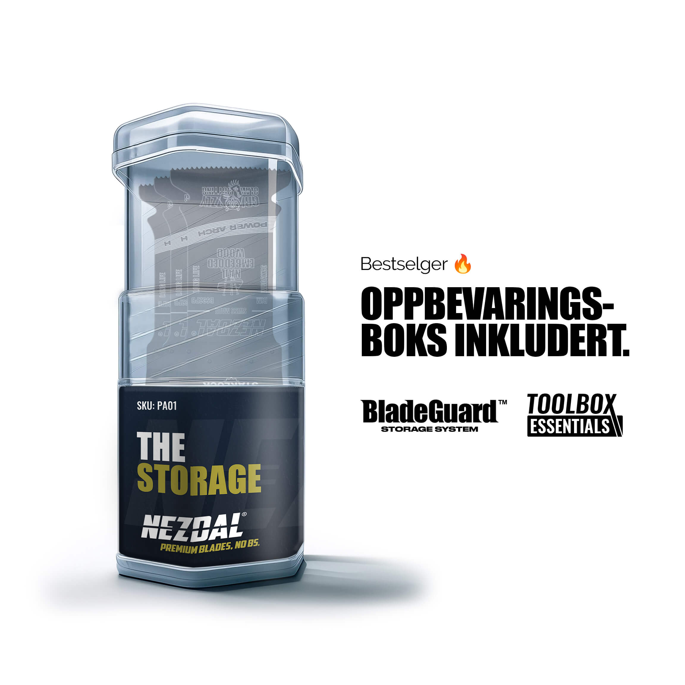 Carpenter´s Favourites | Wood & Metal | Superfast, Durable Cuts | SuperCut | 8 pcs | Incl. Storage Box