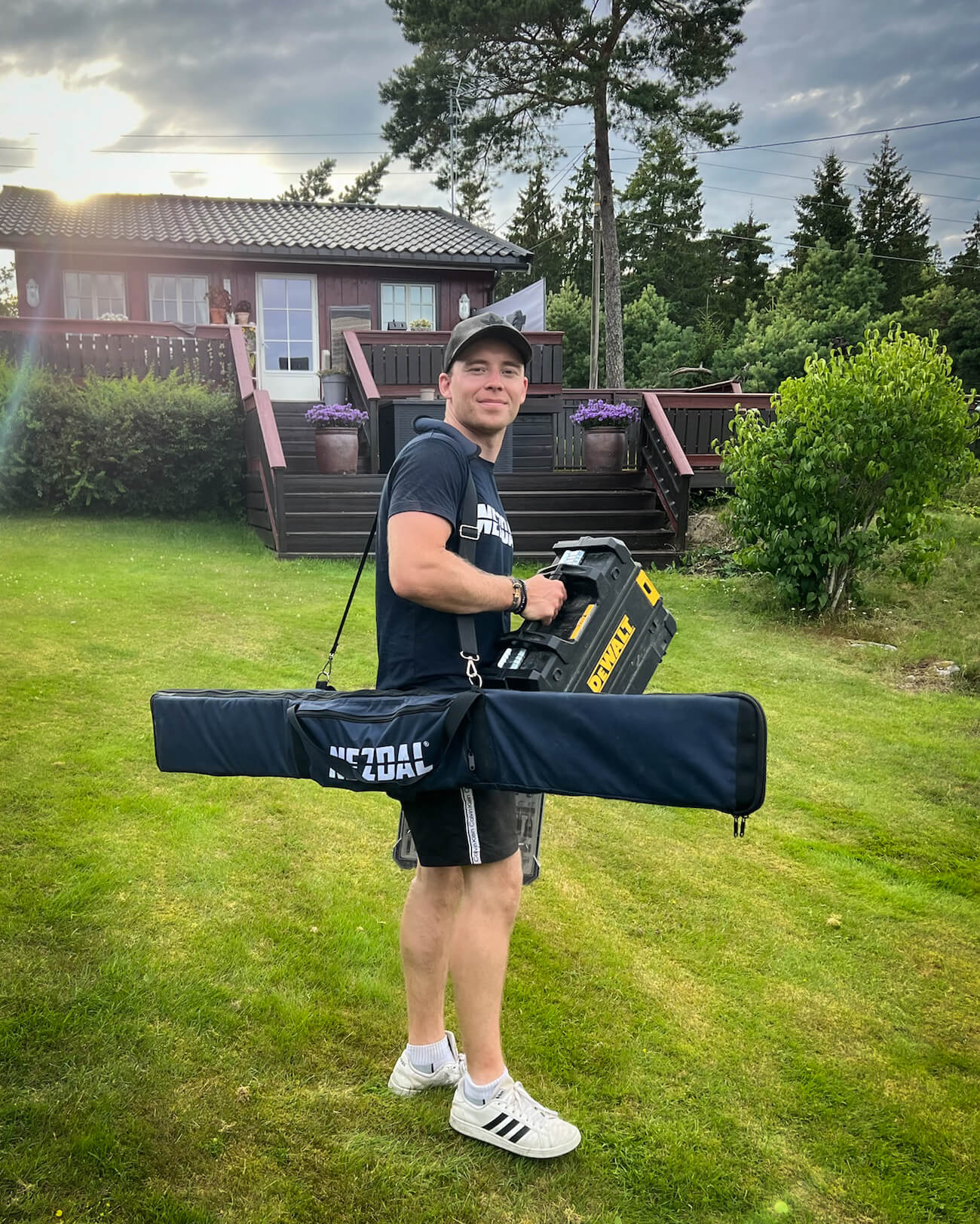 Säilytyslaukku | Sopii 2 upotussahan ohjainkiskolle asti 160cm