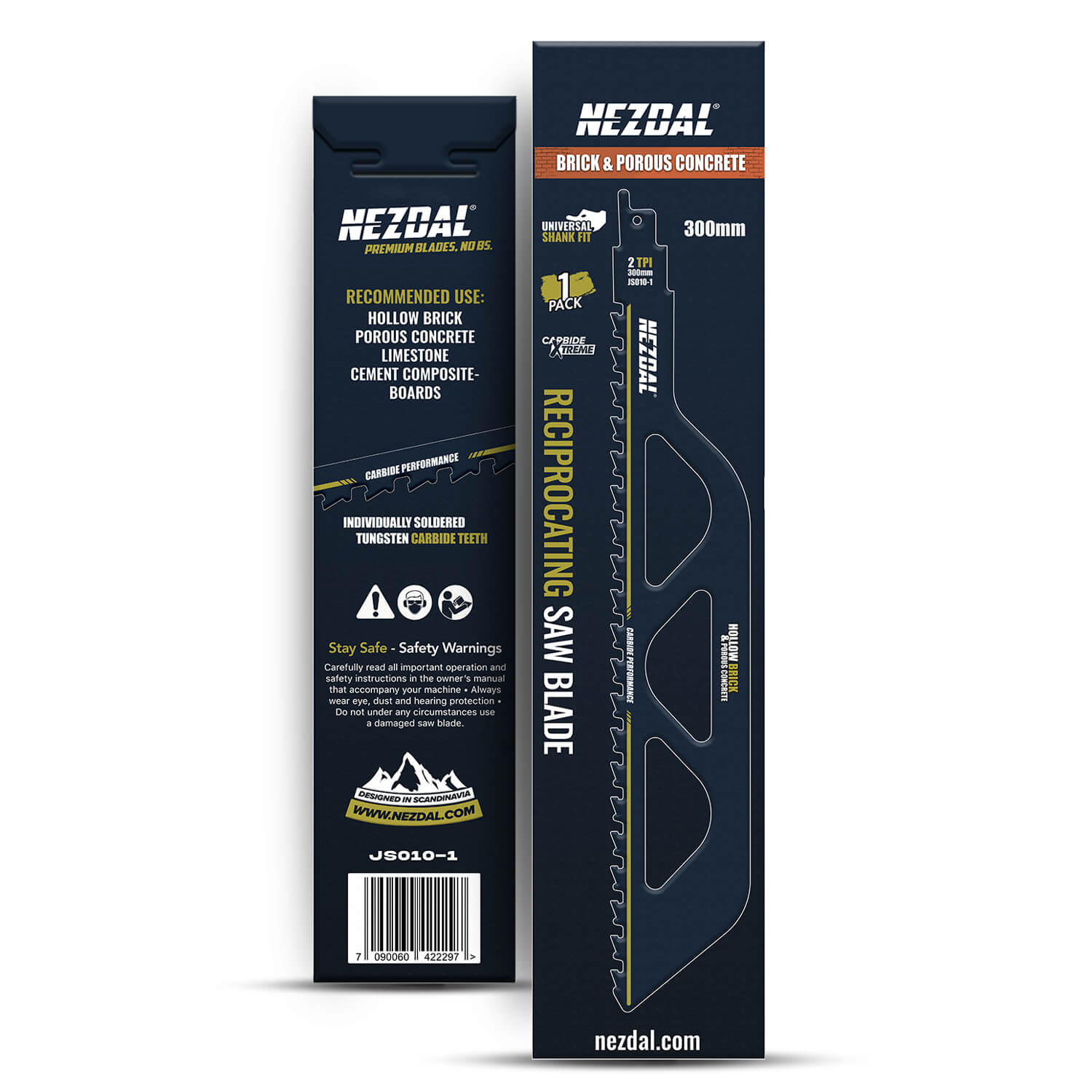 300mm | Brick & Porous Concrete | Carbide | Reciprocating Saw Blade