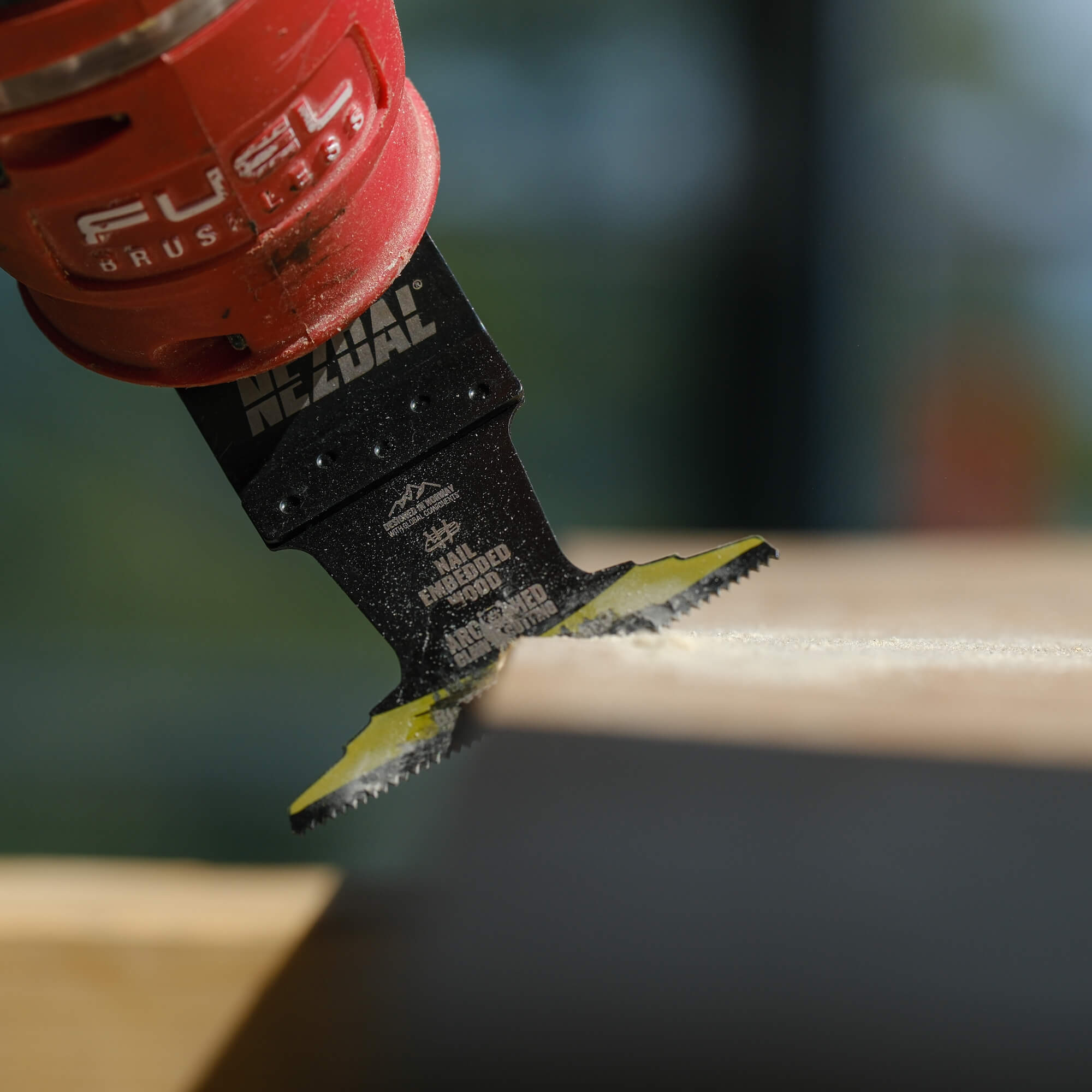 wide 63mm multi-tool blade cutting wood