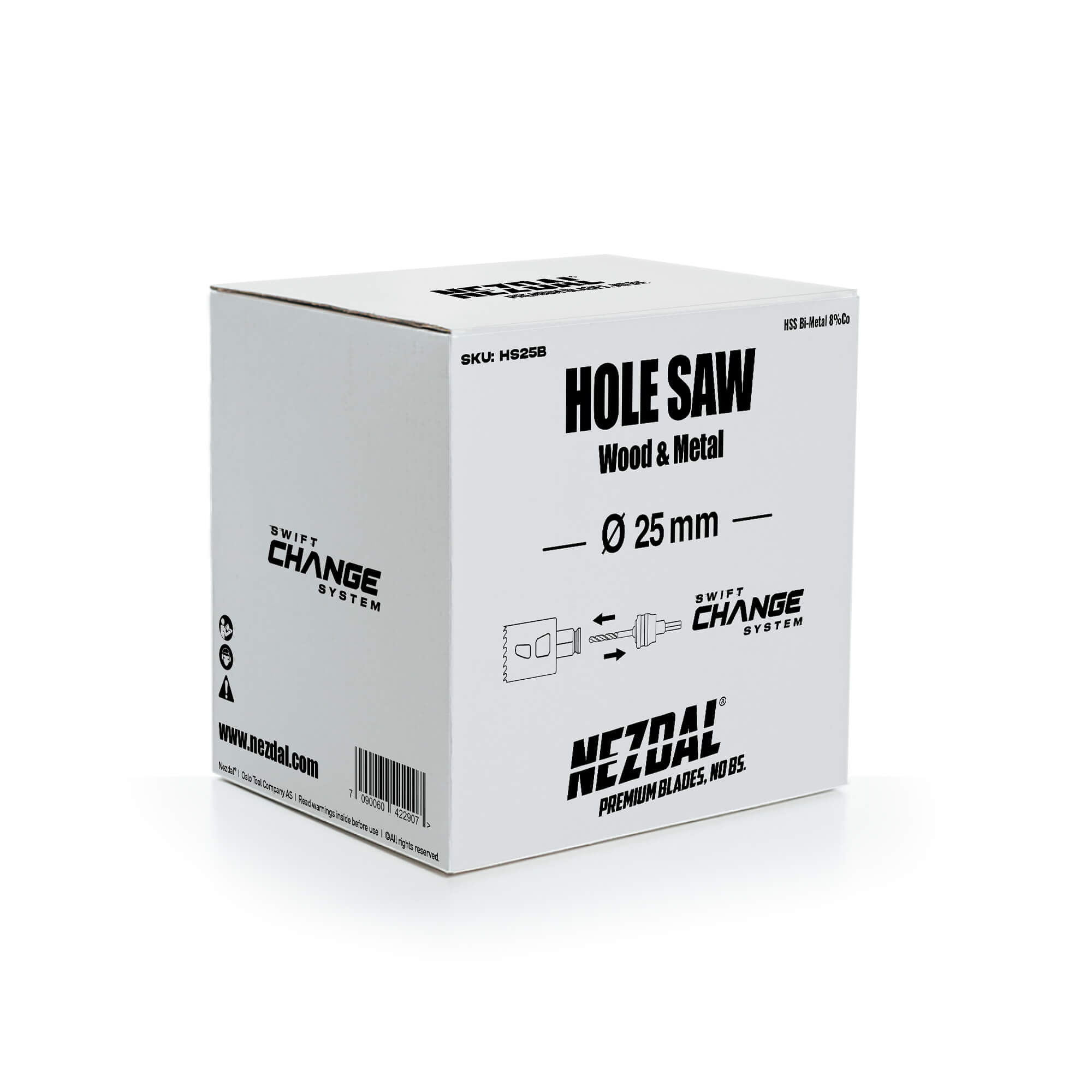 25mm | Wood & Metal | Grizzly BiM® | Hole Saw