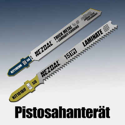 Pistosahanterät