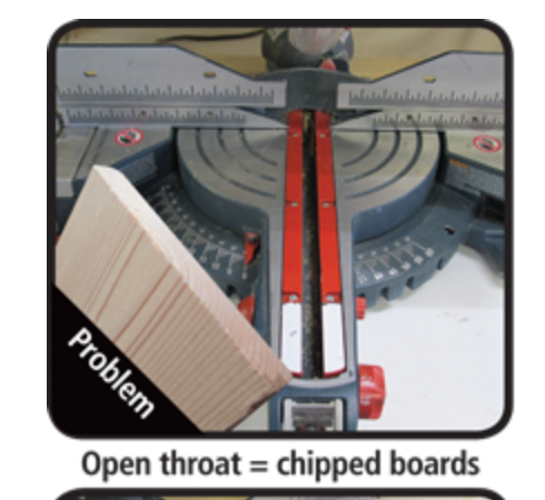 Finish Tape | Finer Cut Quality | Prevents Splintering | Increased Precision | 5 Pcs | For Miter Saws