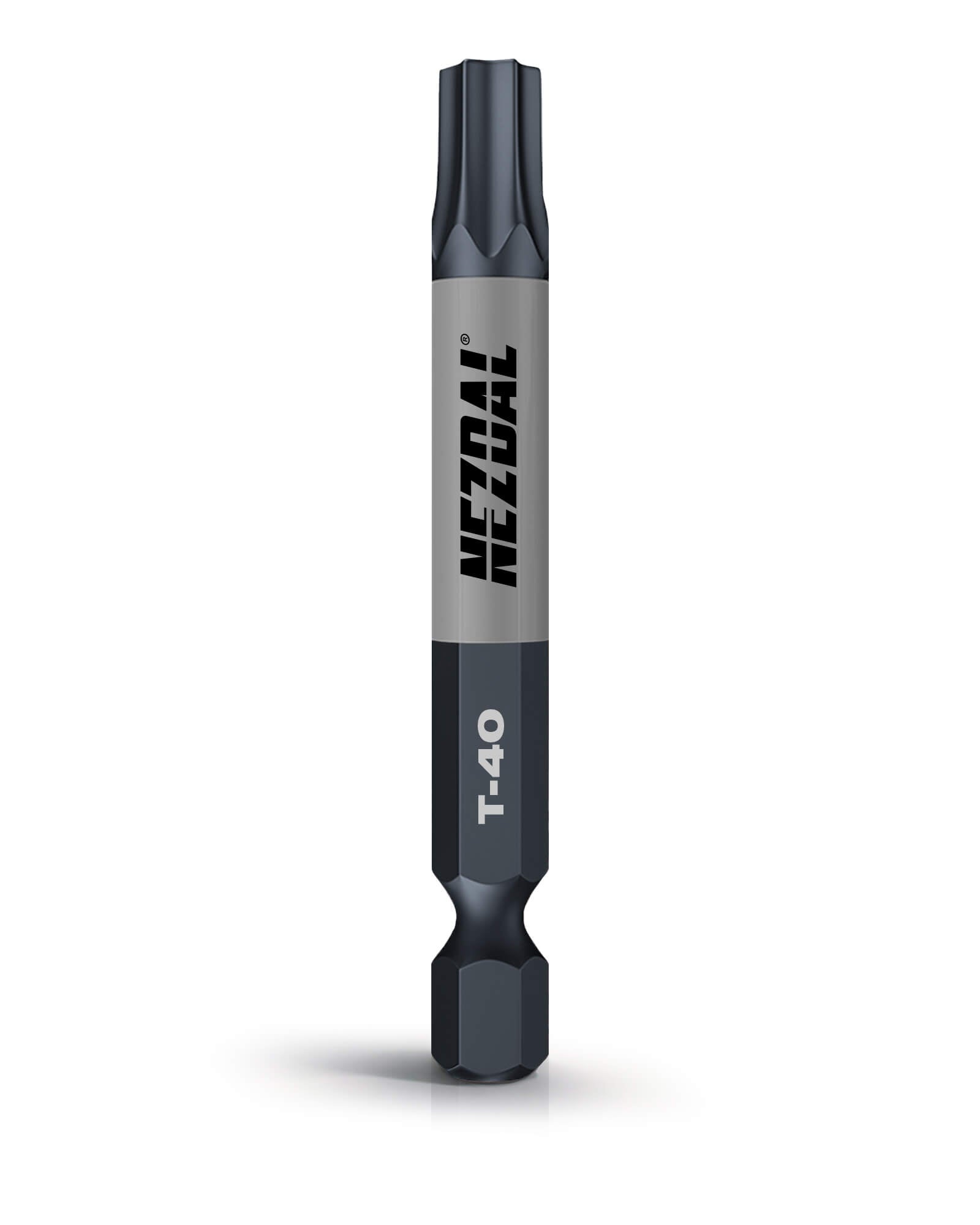 T40 | Bits | 60mm length | Color-coded | Perfect fit | For Impact & Drill Drivers | 2 pcs